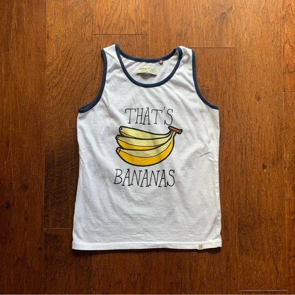 Sovereign Code That’s Bananas Cotton Kids Tank – Size M Boys - Picture 1 of 6